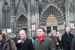 Arnold Schwarzenegger besucht den Kölner Dom