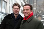 Arnold Schwarzenegger mit Sohn Patrick 