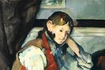 Paul Cézanne, Der Knabe mit der roten Weste, um 1888/90, Öl auf Leinwand, Stif