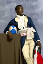 Omar Victor Diop Jean-Baptiste Belley, 2014 Series Diaspora Pigmenttintenstrahldruck auf Harman By Hahnemuhle-Papier © Omar Victor Diop, Courtesy Galerie MAGNIN-A, Paris. Omar Victor Diop Jean-Baptiste Belley, 2014 Series Diaspora Pigmenttintenstrahldruck auf Harman By Hahnemuhle-Papier © Omar Victor Diop, Courtesy Galerie MAGNIN-A, Paris.