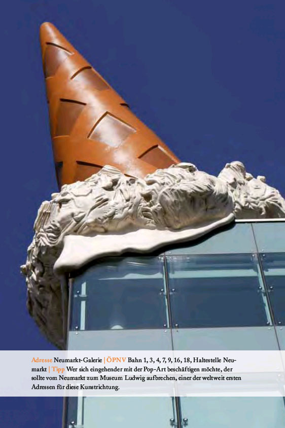 Die Eistüte, Pop-Art am Neumarkt | koeln.de Die Eistüte, Pop-Art am Neumarkt | koeln.de