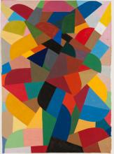 Otto Freundlich Komposition, 1940 84 x 60 cm Gouache auf Papier Wilhelm-Hack-Museum, Ludwigshafen Foto: Wilhelm-Hack-Museum / Joachim Werkmeister
