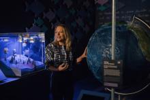 Meeresforscherin Prof. Dr. Antje Boetius Sie kennt sich in den Tiefen der Meere und Ozeane aus. (Foto: Ilja Hendel / Wissenschaft im Dialog) Meeresforscherin Prof. Dr. Antje Boetius Sie kennt sich in den Tiefen der Meere und Ozeane aus. (Foto: Ilja Hendel / Wissenschaft im Dialog)