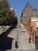 Die Treppe  zur "Montagne de Bueren". (© Raimond Spekking via Wikimedia Commons)