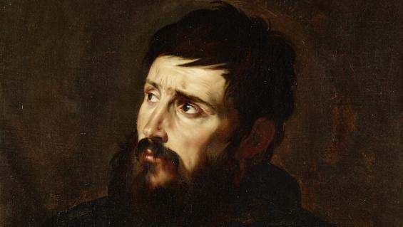 Jusepe de Ribera, Brustbild eines Mannes, um 1613, Öl auf Leinwand, Gemäldegalerie, Staatliche Museen zu Berlin, Foto: Christoph Schmidt Jusepe de Ribera, Brustbild eines Mannes, um 1613, Öl auf Leinwand, Gemäldegalerie, Staatliche Museen zu Berlin, Foto: Christoph Schmidt