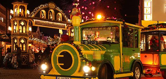 Weihnachtsmarkt-Hopping mit den Bimmelbahnen  koeln.de