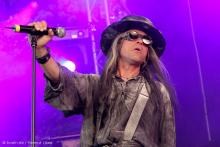 Carl McCoy: Der Sänger der Fields of the Nephilim. (Foto: Helmut Löwe)