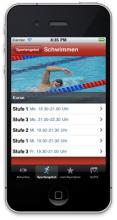 Die Smartphone-App von campussport. (Screenshot: campussport)
