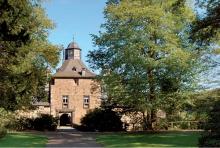 Wasserschloss Crottorf: Marion Gräfin Dönhoff starb hier. (Foto: Fritz Schnell)
