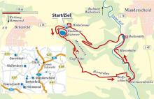 Streckenplan: (Karte: Barbara Köhler)