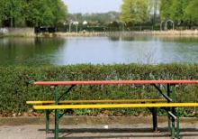 Der Blücherpark liegt zwischen der A57, dem Parkgürtel und der Escher Straße. (Foto: Britta Schmitz) Der Blücherpark liegt zwischen der A57, dem Parkgürtel und der Escher Straße. (Foto: Britta Schmitz)