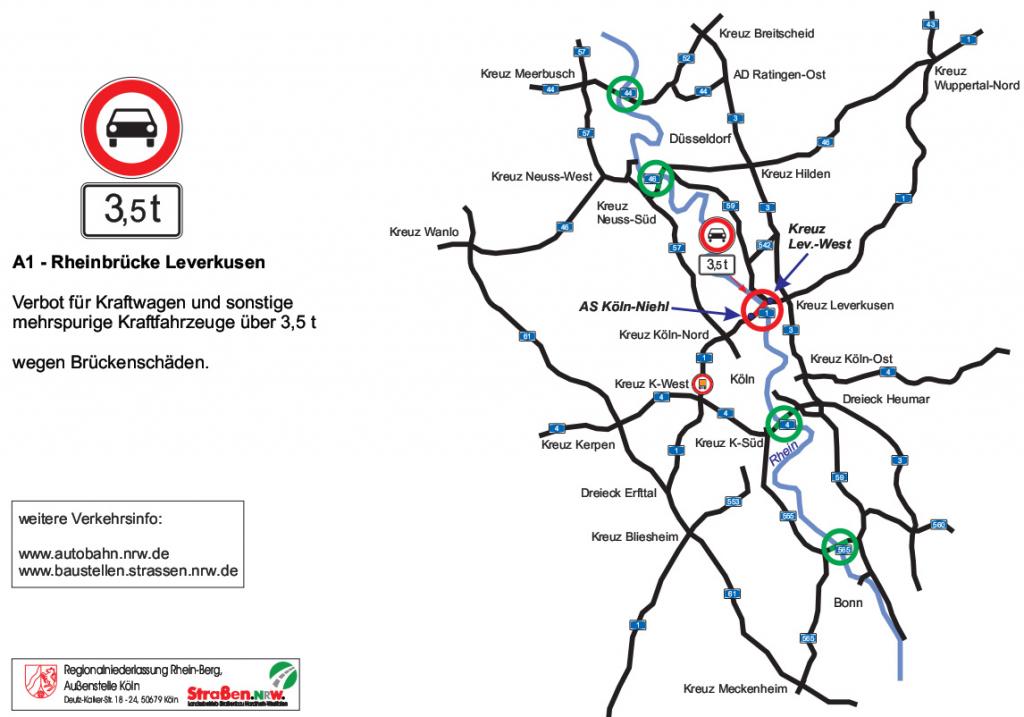 Rheinbrücke Leverkusen Aktuell