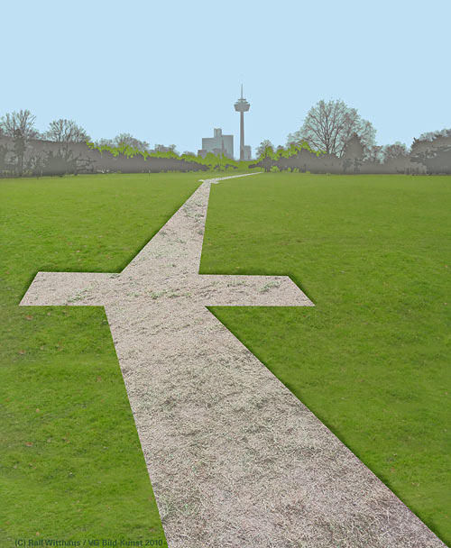 Kunst in Köln: Sieben Kilometer Rasen mähen | koeln.de