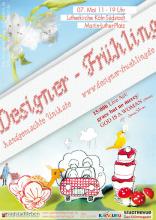 Am 7. Mai findet in der Lutherkirche die 5. Auflage des Designer-Frühlings statt. (Flyer: Nadine Preiß) Am 7. Mai findet in der Lutherkirche die 5. Auflage des Designer-Frühlings statt. (Flyer: Nadine Preiß)