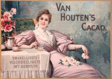 Werbeplakat für Kakao aus dem Jahr 1890 – erstmals in einer Ausstellung zu sehen. © Museum für Kunst und Gewerbe Hamburg Werbeplakat für Kakao aus dem Jahr 1890 – erstmals in einer Ausstellung zu sehen. © Museum für Kunst und Gewerbe Hamburg