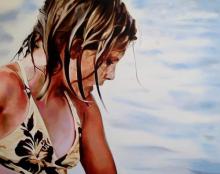 Joanna Jesse „Mädchen am Strand“ 110x140cm,Öl auf Leinwand. (Mehr von Joanna Jesse in der Art Galerie 7, www.artgalerie7.de) Joanna Jesse „Mädchen am Strand“ 110x140cm,Öl auf Leinwand. (Mehr von Joanna Jesse in der Art Galerie 7, www.artgalerie7.de)