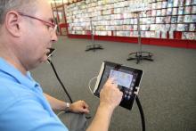 Mit iPad kann Musik gemacht werden (Foto: Christian Rentrop)