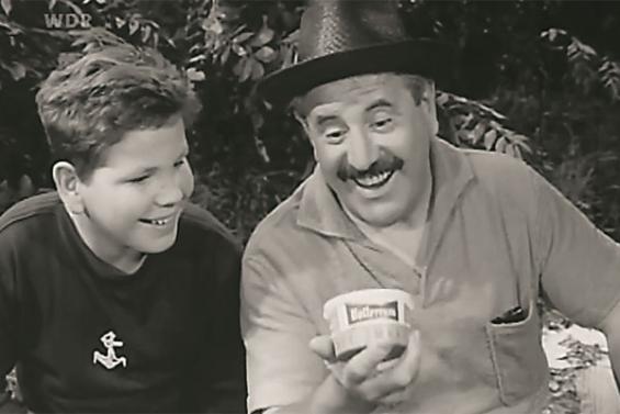 Das waren noch Zeiten: Anno 1968 warb Willy Millowitsch mit seinem Sohn Peter im Fernsehen für die Kunstbutter "Botterram" Das waren noch Zeiten: Anno 1968 warb Willy Millowitsch mit seinem Sohn Peter im Fernsehen für die Kunstbutter "Botterram"