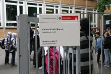 Gesamtschule Nippes: Seit Montag im Dienst. (Foto: Schön)