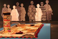 Alte und neue Tapa-Kunst: Blick in die Ausstellung „Made in Oceania" im Rautenstrauch-Joest-Museum. Foto: Jürgen Schön Alte und neue Tapa-Kunst: Blick in die Ausstellung „Made in Oceania" im Rautenstrauch-Joest-Museum. Foto: Jürgen Schön