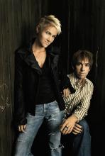 Roxette: Marie Fredriksson und Per Gessle kommen mit "Charm School" zurück. (Foto: EMI Music Germany) Roxette: Marie Fredriksson und Per Gessle kommen mit "Charm School" zurück. (Foto: EMI Music Germany)