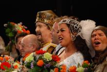 Allways look on the bright side of life: zum Abschluss schmetterten alle das Lied noch einmal gemeinsam (Foto: Fabian Radix) Allways look on the bright side of life: zum Abschluss schmetterten alle das Lied noch einmal gemeinsam (Foto: Fabian Radix)