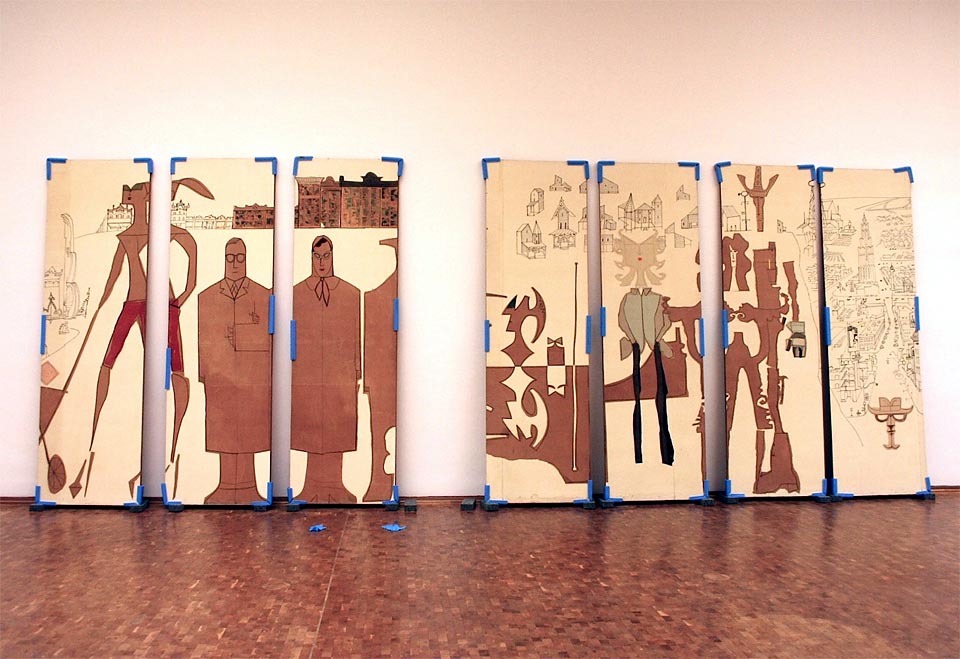 Saul Steinberg Im Museum Ludwig Koeln De