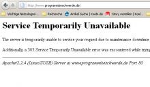 Das Bürgerportal www.programmbeschwerde.de ist auf Grund einer Überlastung zeitweise nicht verfügbar. Das Bürgerportal www.programmbeschwerde.de ist auf Grund einer Überlastung zeitweise nicht verfügbar.
