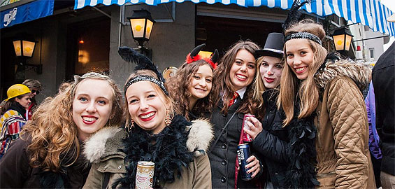 Karneval feiern in Köln