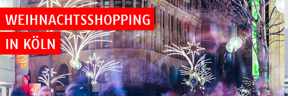 Weihnachtsshopping in Köln