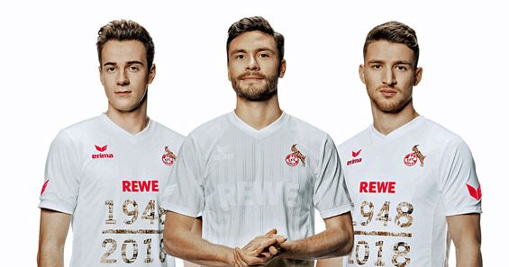 1 Fc Koln Spielt Im Jubilaumstrikot Gegen Dortmund Koeln De