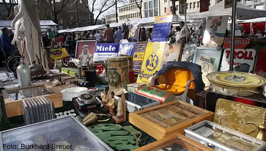 Die Flohmärkte und Trödelmärkte am Wochenende in Köln und Umgebung