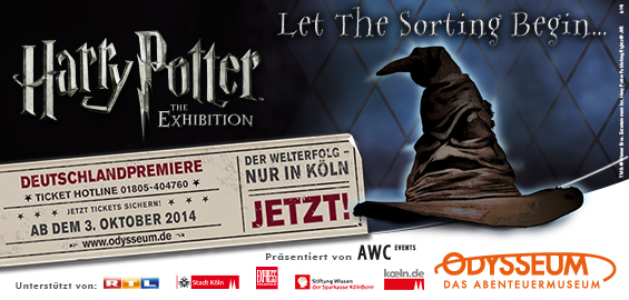 Harry Potter The Exhibition Koeln De