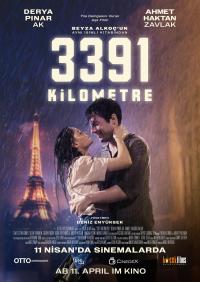 3391 Kilometer (OV) Filmposter