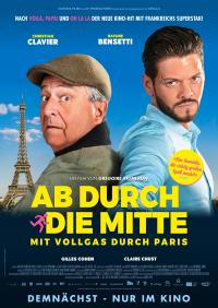 Ab durch die Mitte - Mit Vollgas durch Paris Filmposter