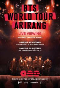 BTS World Tour 'ARIRANG' in São Paulo: Live Viewing Filmposter