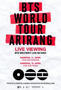 BTS World Tour 'ARIRANG': Live Viewing Filmposter