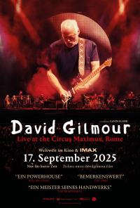 David Gilmour - Live at the Circus Maximus, Rome Filmposter