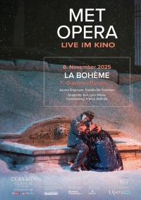 Met im Kino: La Bohème Filmposter