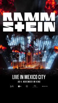 Rammstein - Live in Mexico City Filmposter