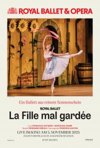 Royal Ballet & Opera 2025/26: La Fille mal gardée Filmposter