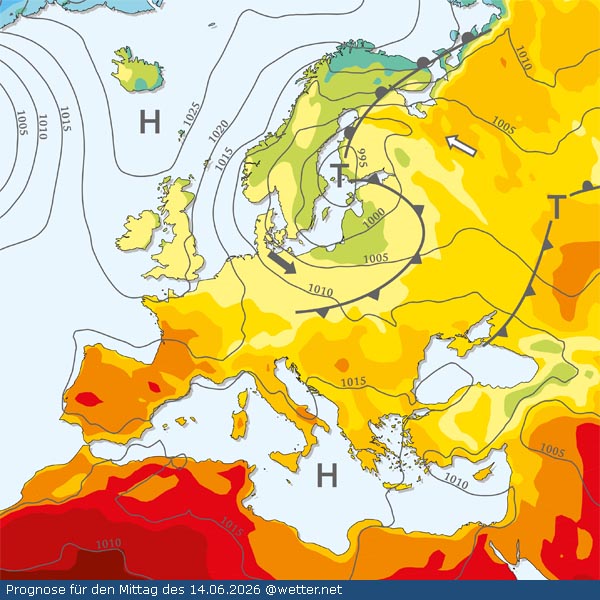 Aktuelle Wetterlage