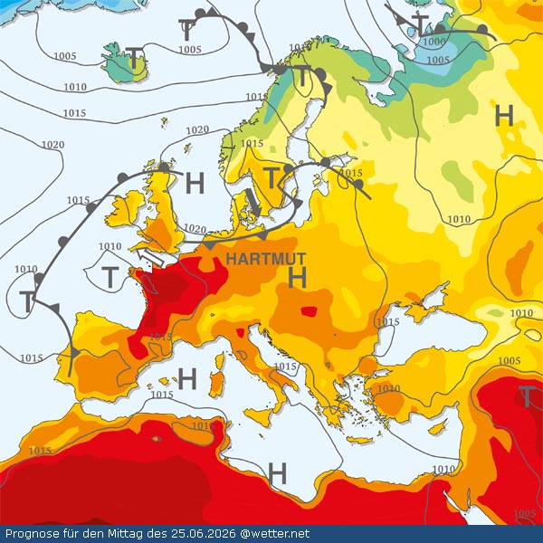 Aktuelle Wetterlage