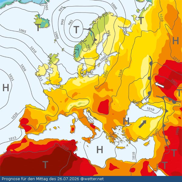 Aktuelle Wetterlage