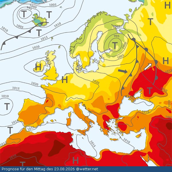 Aktuelle Wetterlage