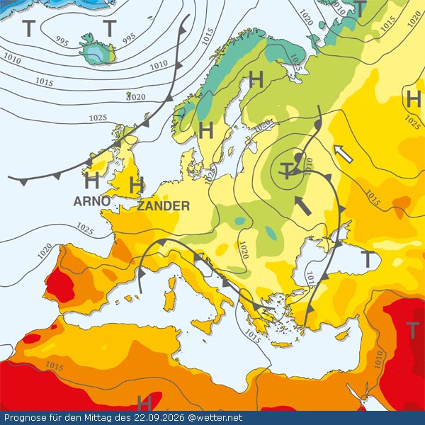 Aktuelle Wetterlage