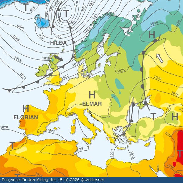 Aktuelle Wetterlage