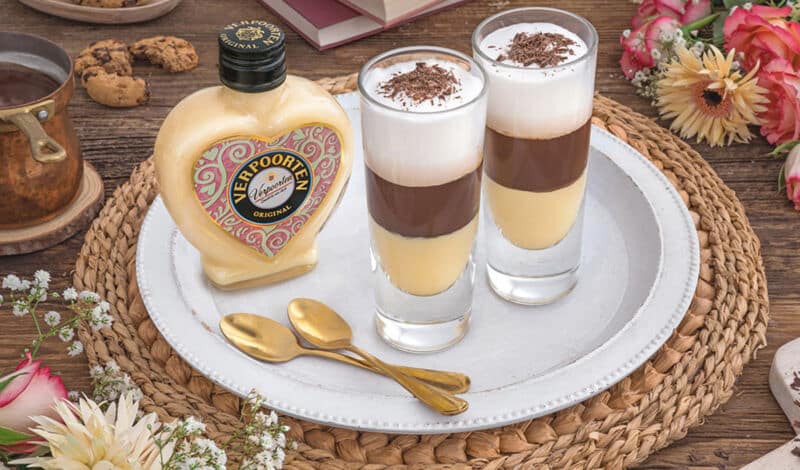 Trinkschokolade mit Eierlikör