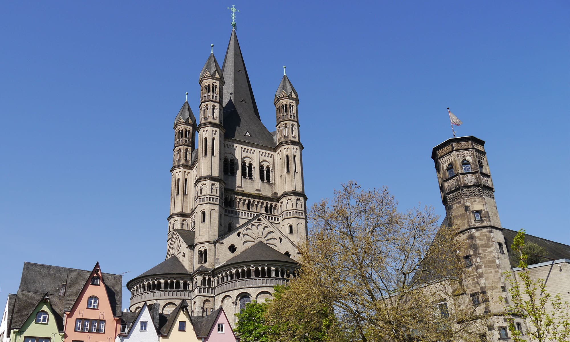 Die romanische Kirche Groß St. Martin