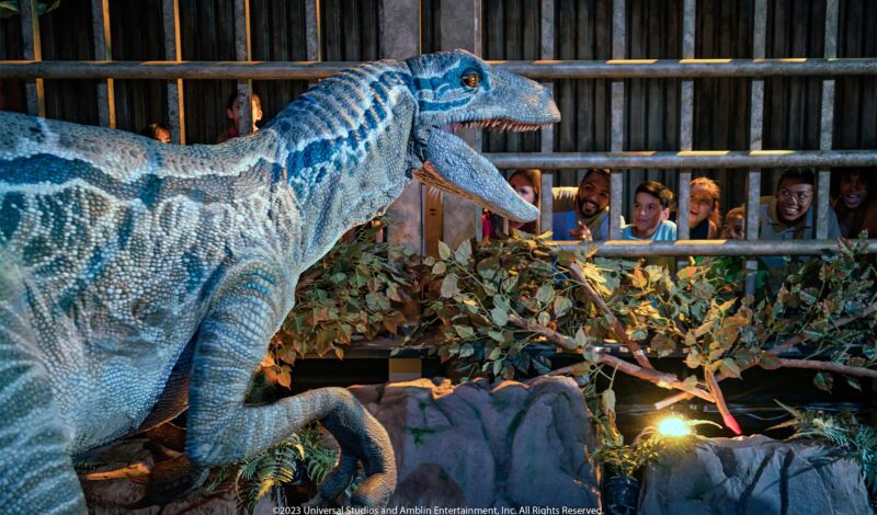 Dinosaurier in Jurassic World - The Exhibition